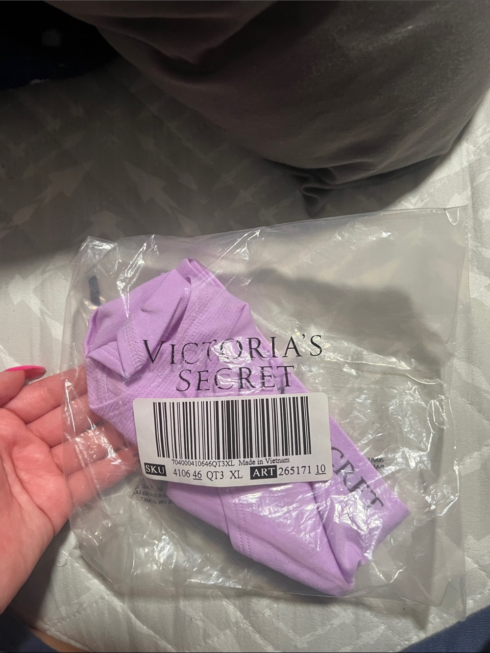 Victoria secret purple panties